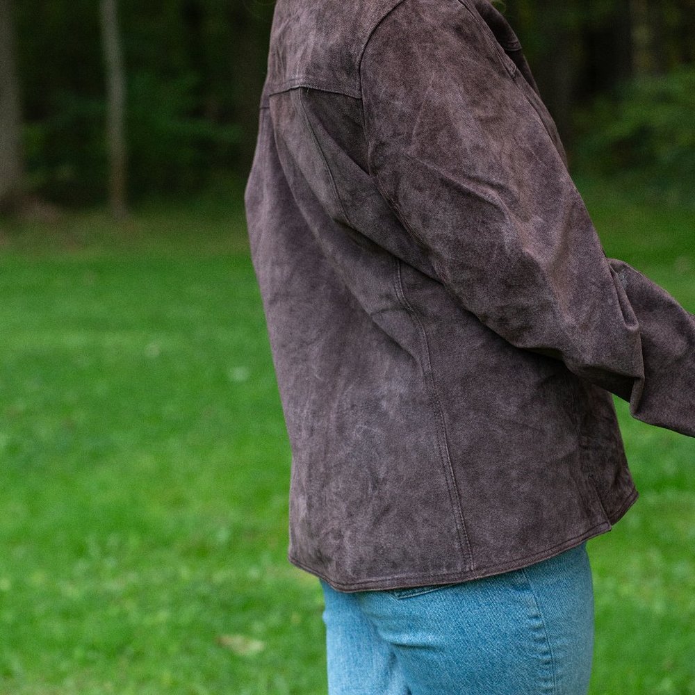 Suede Fall Jacket - image 3